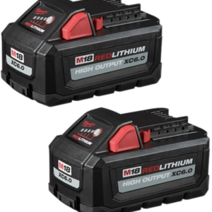 48-11-1862 M18™ REDLITHIUM™ HIGH OUTPUT™ XC6.0 Battery 2-Pack